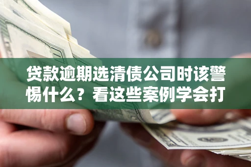 济南贷款逾期选清债公司时该警惕什么？看这些案例学会打翻身仗