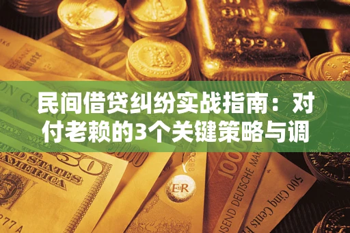 济南民间借贷纠纷实战指南：对付老赖的3个关键策略与调解盲区解析