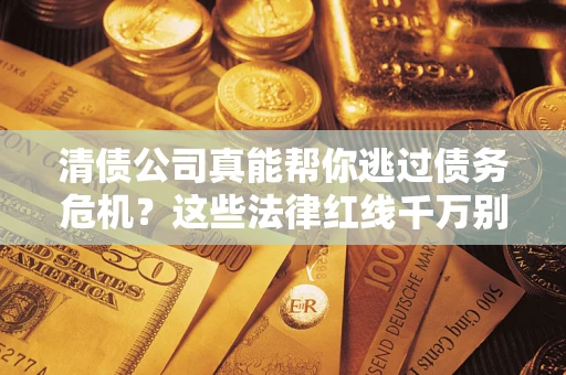 济南清债公司真能帮你逃过债务危机？这些法律红线千万别踩